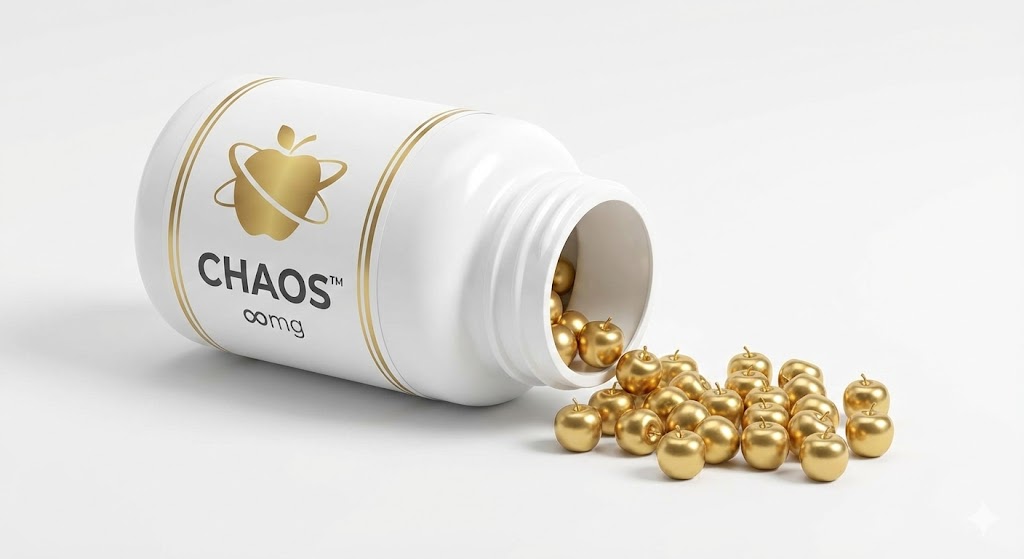 CHAOS™ pill bottle